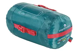 Спальний мішок Ferrino Lightec 700 SQ +10°C Green Left (86154NVVS) - мініатюра 2