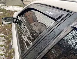 Дефлектори вікон вітровики Volkswagen Passat B3/B4 Wagon 1988-1997 Скотч 3M Voron Glass - мініатюра 4