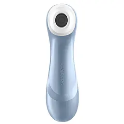 Вакуумний стимулятор клітора Satisfyer Pro 2 16 см блакитний - мініатюра 2