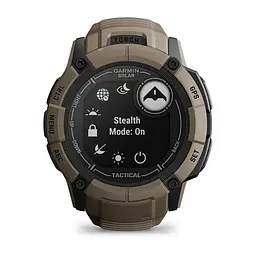 Смарт-годинник Garmin Instinct 2X Solar-Tactical Edition Coyote Tan (010-02805-12/02) - мініатюра 7
