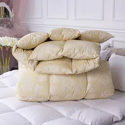 Ковдра дитяча MirSon Extra 041 пухова зимня 110x140 см шампань (2200000000965) - мініатюра 8