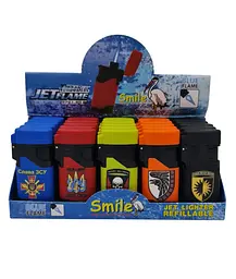 Запальнички Smile Turbo Jet ЗСУ блок 25 шт