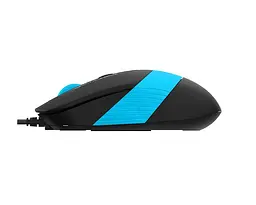 Миша A4Tech FM10S Blue/Black USB - мініатюра 3