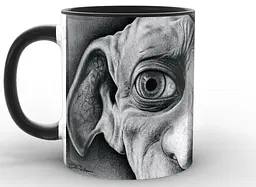 Кружка GeekLand Harry Potter Гаррі Поттер Dobby HP.02.030 чорна - мініатюра 3