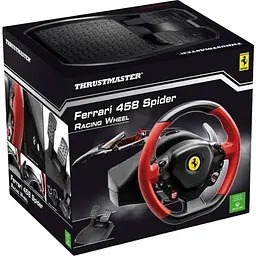 Комплект (кермо, педалі) Thrustmaster Ferrari 458 Spider (4460105) - мініатюра 3