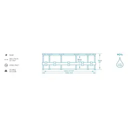 Басейн каркасний Bestway 56681 - мініатюра 4