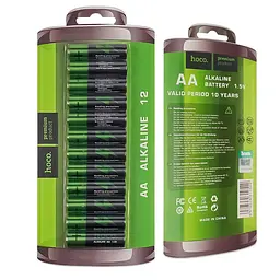 Батарейки лужні Hoco Alkaline AA (LR6) 12 шт