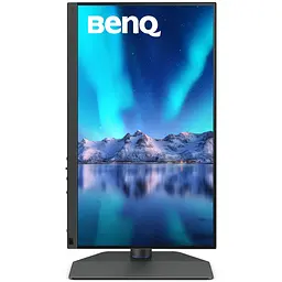 Монітор TFT 27 BenQ SW272Q, 2K IPS, 2хHDMI, DP, USB-C, HAS, USB-hub, MCR, Pivot, сірий - мініатюра 3
