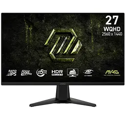 Монітор MSI 27" MAG 275QF E20 IPS Black 200Hz - мініатюра 5