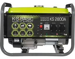 Генератор бензиновий Konner&Sohnen Basic 2.5/2.8 кВт KSB 2800A