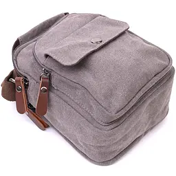Невелика чоловіча сумка із щільного текстилю Vintage 14,5х19х10,5 см sum0028941 - мініатюра 6