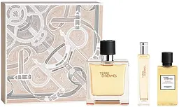 Набір Hermes Terre d'Hermes Parfum 75 мл + 15 мл парфумована вода, 40 мл гель для душу