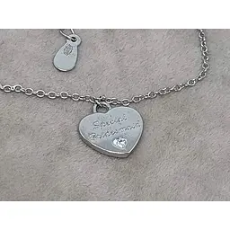 Срібний браслет TOP Silver Сердечко. 550066Б - мініатюра 2