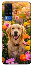TPU чохол Demsky Flowery labrador для Vivo Y51a