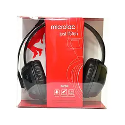 Навушники Microlab K280B Black (K280B) - мініатюра 6