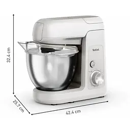 Кухонна машина Tefal Bake Partner 1100 Вт біла (QB525B38) - мініатюра 5