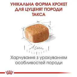 Сухий корм для цуценят породи Такса Royal Canin Dachshund Puppy, 1,5 кг (24370151) - мініатюра 3