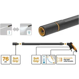 Штанга-розпилювач для поливу Fiskars регульована (1065489) - мініатюра 4