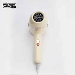 Дорожній фен для волосся з холодним обдуванням жовтий DSP-30312 1200 Вт - мініатюра 5