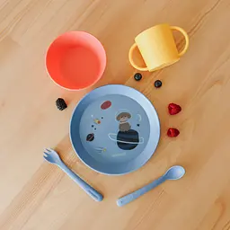 Набір дитячого посуду Miniland Explore Mealset 5 предметів (89614) - мініатюра 5