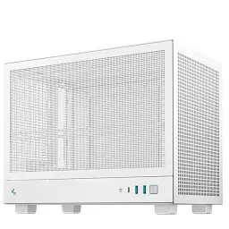 Корпус Deepcool CH160 MESH білий Без БЖ Mini-ITX, 1×3.5″(на вибір щось одне:2.5SSD/3.5HDD/12смвент) (R-CH160-WHNMI0-G-1)