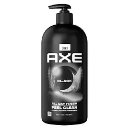 Гель для душу та шампунь Axe Black 900 мл