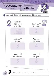 Німецька мова. Робочий зошит Arbeitsbuch 1 Stufe 1 клас (серія Deutsch mit Spass) - Олена Бєлозьорова - мініатюра 3