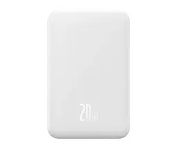 Зовнішнє магнітне зарядне - акумулятор Baseus Power Bank 20000mAh 20W (PPCXM20) - мініатюра 2