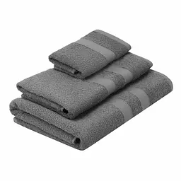 Рушник махровий Ardesto Splendid 30х50 см 100% бавовна сірий (ART2330GR)  - мініатюра 4
