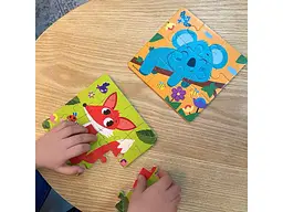 Пазли VLADI TOYS Foam puzzles 2in1 "The Fuzzies" RK6050-01 - мініатюра 5