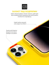 Чохол ArmorStandart ICON2 Case для Apple iPhone 14 Pro Sun glow - мініатюра 5
