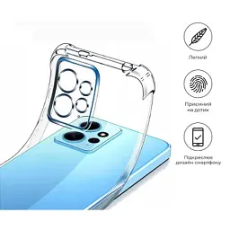 Чохол до мобільного телефона BeCover Anti-Shock Xiaomi Redmi Note 12 4G Clear (709325) - мініатюра 6