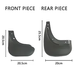 Бризковики для Volkswagen Touran / Caddy 2005-2015 Комплект 4 шт (BVWTA0521-O) - мініатюра 5