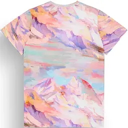 Футболка жіноча Picture Organic Aulden Printed Women XS Фіолетовий-Рожевий - мініатюра 4