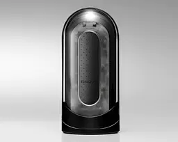 Мастурбатор Tenga Flip Zero Electronic Vibration Black із змінною інтенсивністю, розкладний, 18х7.5 (чорний) - мініатюра 6
