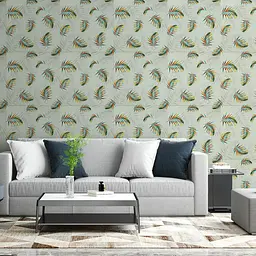 Панель стінова Sticker Wall 3D 680х670х4мм Папороть на бежевому фоні D SW-00001983 - мініатюра 4