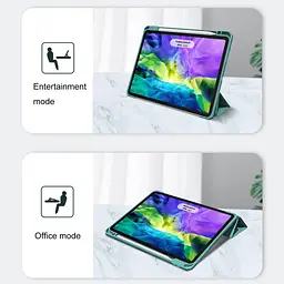 Чохол-книжка Mutural Pinyue Smart Case для Apple iPad Pro 12.9` M1 (2021) Mint Green [74647] - мініатюра 8