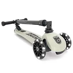 Самокат Scoot and Ride Highwaykick-3 світло-сірий (SR-96344) - мініатюра 3