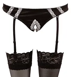 Сексуальний костюм Cottelli Collection Maid Set L чорний з білим - мініатюра 6