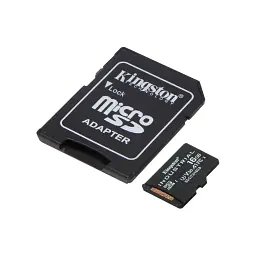 Карта пам'яті Kingston 16GB microSDHC class 10 UHS-I V30 A1 (SDCIT2/16GB) - мініатюра 2