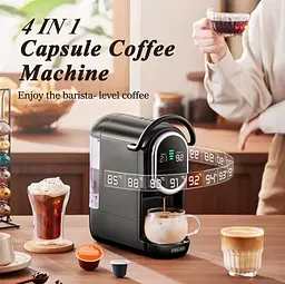 Автоматична Капсульна Кавомашина 4-в-1 CAFELFFE 19 BAR (Dolce Gusto, Nespresso, ESE Pods і Молота Кава) - мініатюра 7