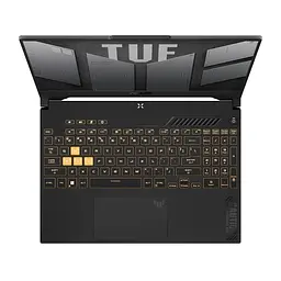 Ноутбук ASUS TUF Gaming F17 FX707VV4-LL040 17.3' WQHD IPS, Intel i7-13700H, 16GB, F1TB, NVD4060-8, NoOS, Сірий (90NR0CH5-M004E0) - мініатюра 4