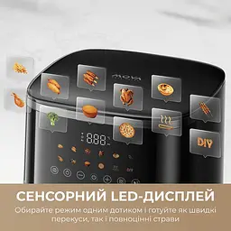 Мультипіч Mova AeroChef FD10 Pro Max Black (MOVA-FD10-PMAX-B) - мініатюра 10