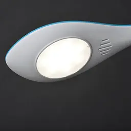 Настільна лампа Brille на гнучкій ніжці сенсорна SL-77 5W BL - мініатюра 8