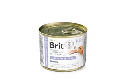 Вологий корм Brit VetDiet Gastrointestinal для собак із проблемами травлення з лососем, 200 г