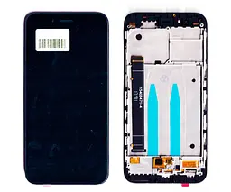 Дисплей Xiaomi Mi A1/ Mi5X чорний + рамка
