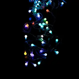 Гірлянда 50LED 5м постійне мерехтіння WWI030913 Різнокольоровий (NY)
