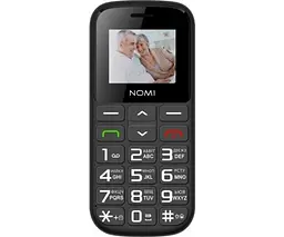 Телефон Nomi i1871 із камерою чорний (001011591112) - мініатюра 2