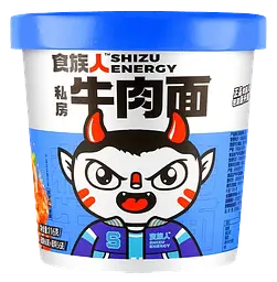 Локшина швидкого приготування ShiZu Energy Beef, 116г