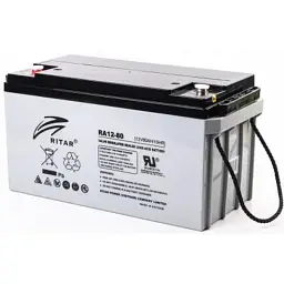 Батарея до ДБЖ Ritar AGM RA12-80, 12V-80Ah (RA12-80) - мініатюра 1